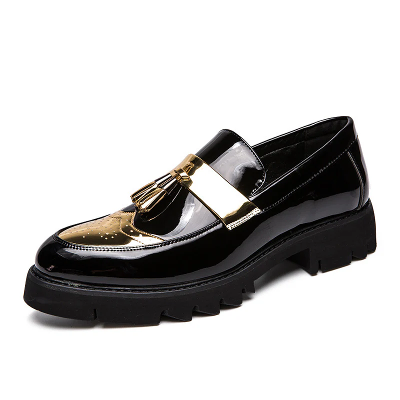 Damen Elegante und modische Mokassins mit Quasten und glänzendem Obermaterial Heidi Mode - Image 7