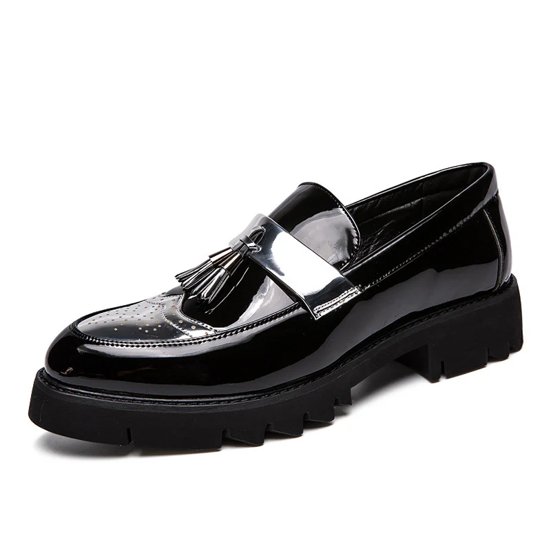 Damen Elegante und modische Mokassins mit Quasten und glänzendem Obermaterial Heidi Mode - Image 8