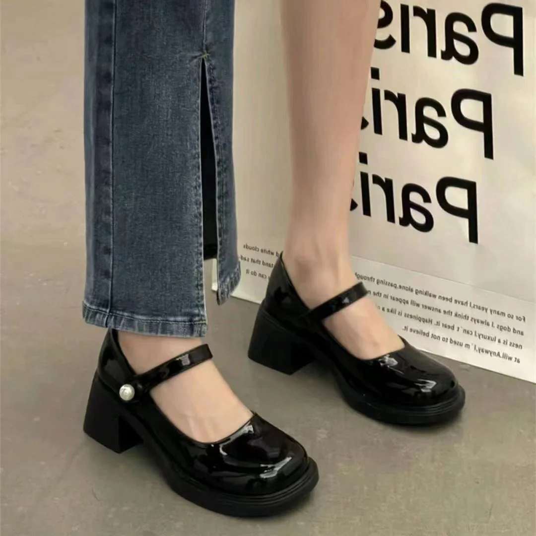 Damen elegante und stilvolle Plateau-Pumps Heidi Mode - Image 3