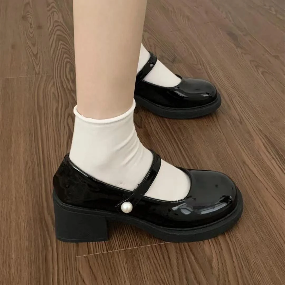 Damen elegante und stilvolle Plateau-Pumps Heidi Mode - Image 6