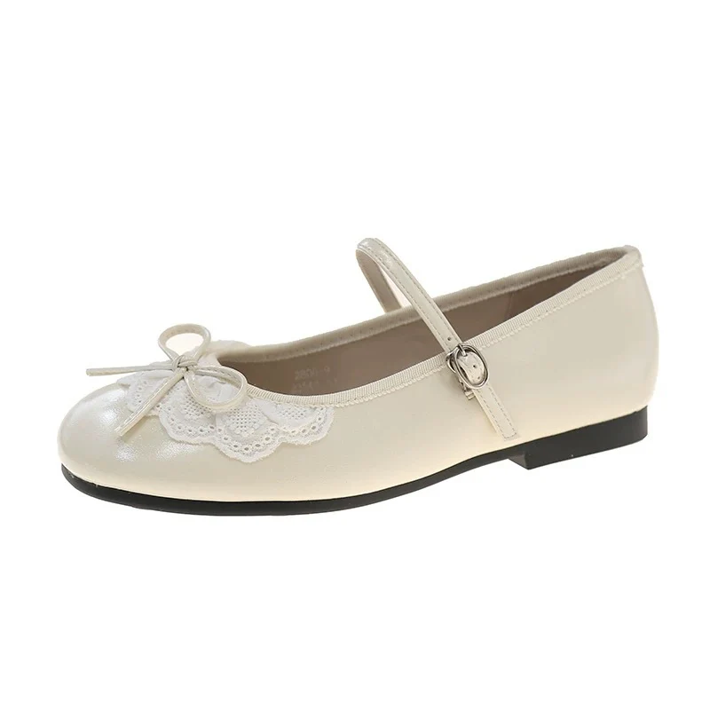 Damen Elegante und verspielte Ballerinas mit Schleifen-Detail Heidi Mode - Image 5