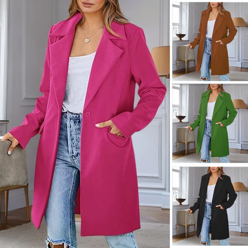 Damen Eleganter Freizeitmantel Heidi-Mode - Image 4