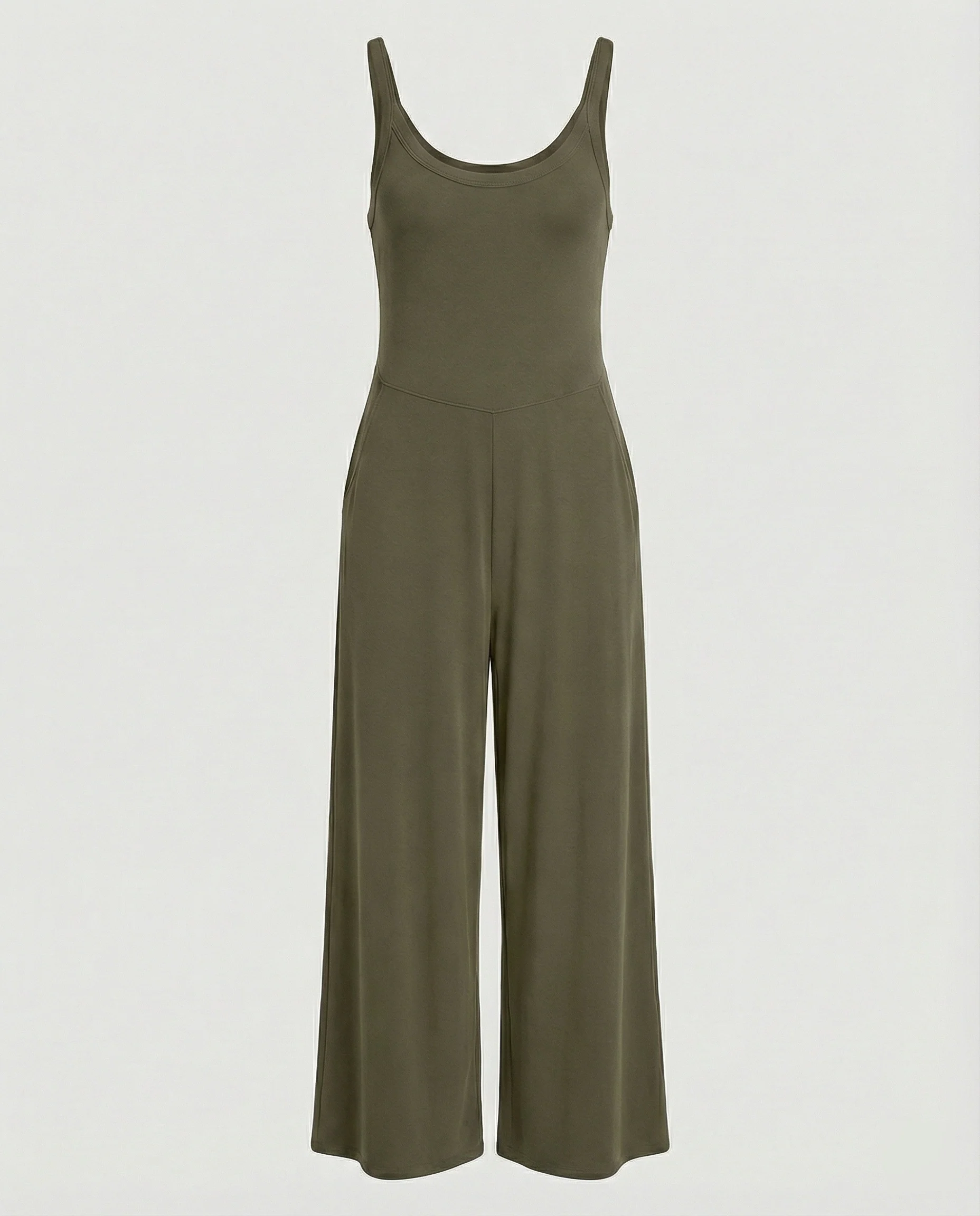 Damen eleganter Jumpsuit mit weitem Bein und komfortablem Schnitt Heidi Mode - Image 7