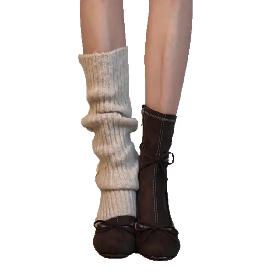 Damen eleganter Stiefel mit kunstvollem Zugband und bequemem Blockabsatz Heidi Mode - Image 5