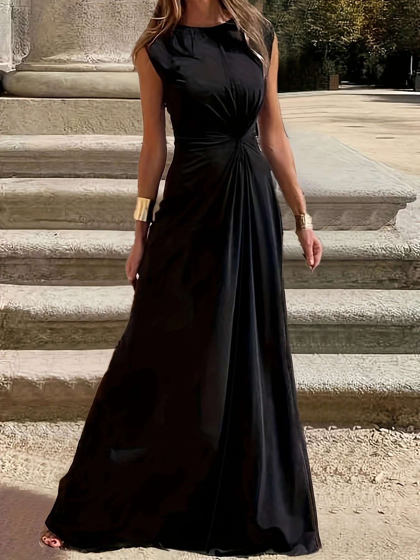 Damen Elegantes Abendkleid mit Schickem Faltenwurf und Figurbetontem Schnitt Heidi-Mode - Image 9