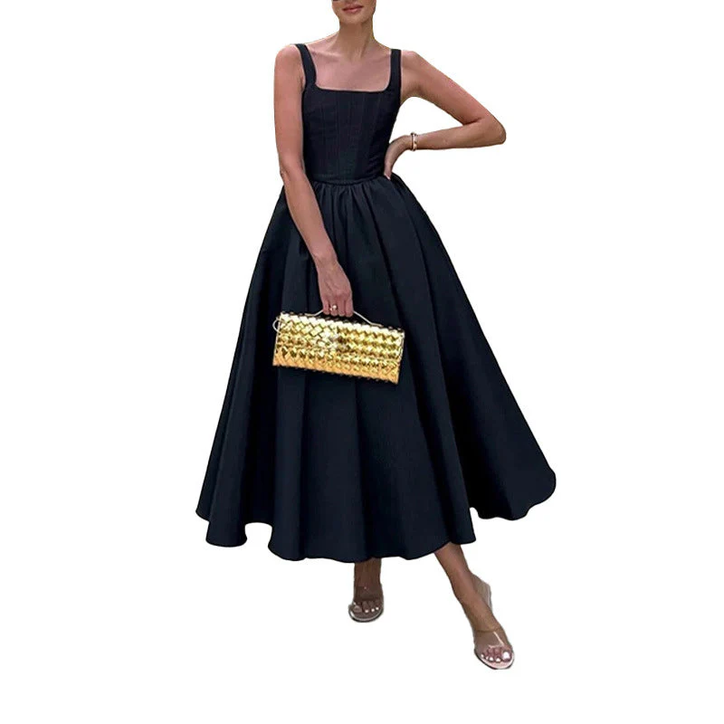 Damen Elegantes Ballkleid mit Einem Taillierten Oberteil und Weichem, Schwingendem Rock Heidi-Mode - Image 5