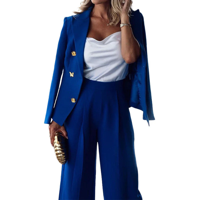 Damen Elegantes Blazer- und Hosenensemble Heidi-Mode - Image 3