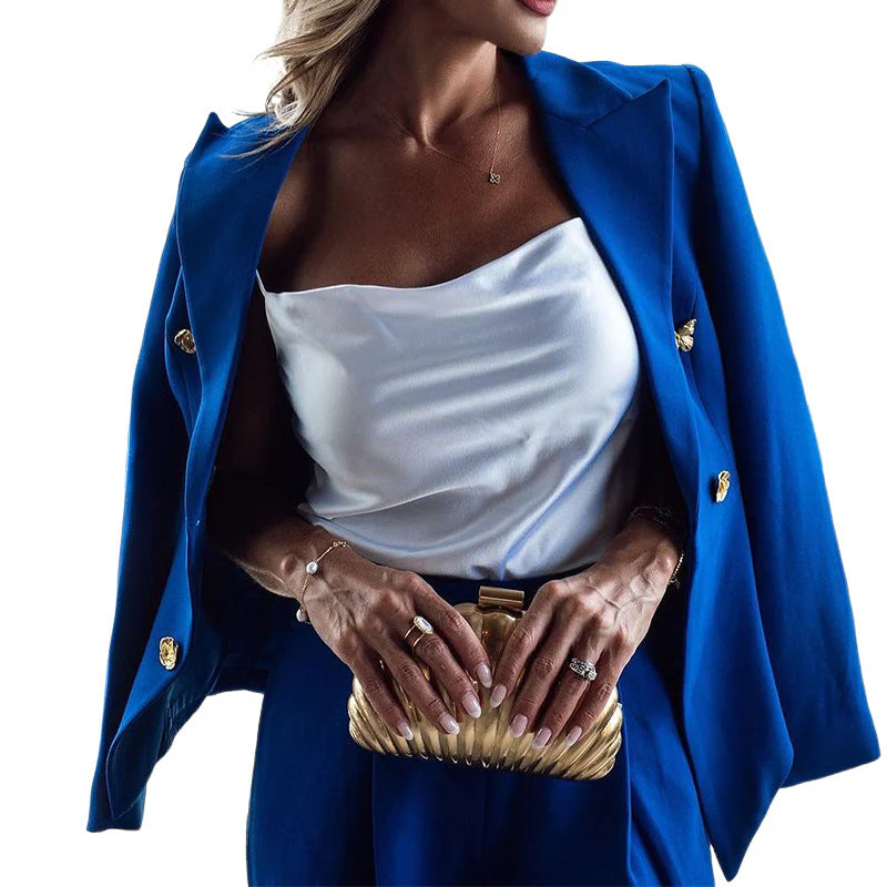 Damen Elegantes Blazer- und Hosenensemble Heidi-Mode - Image 4
