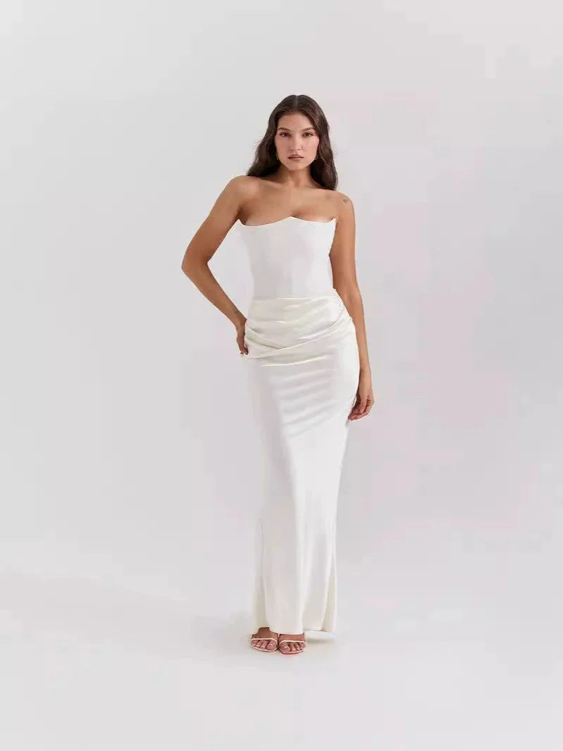 Damen Elegantes, Figurbetontes Abendkleid mit Raffiniertem Taillendetail Heidi-Mode - Image 7