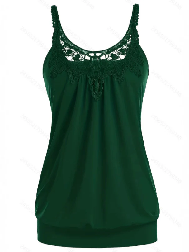 Damen Elegantes Spitzentop mit raffinierten Trägern und lockerer Passform Heidi-Mode - Image 6