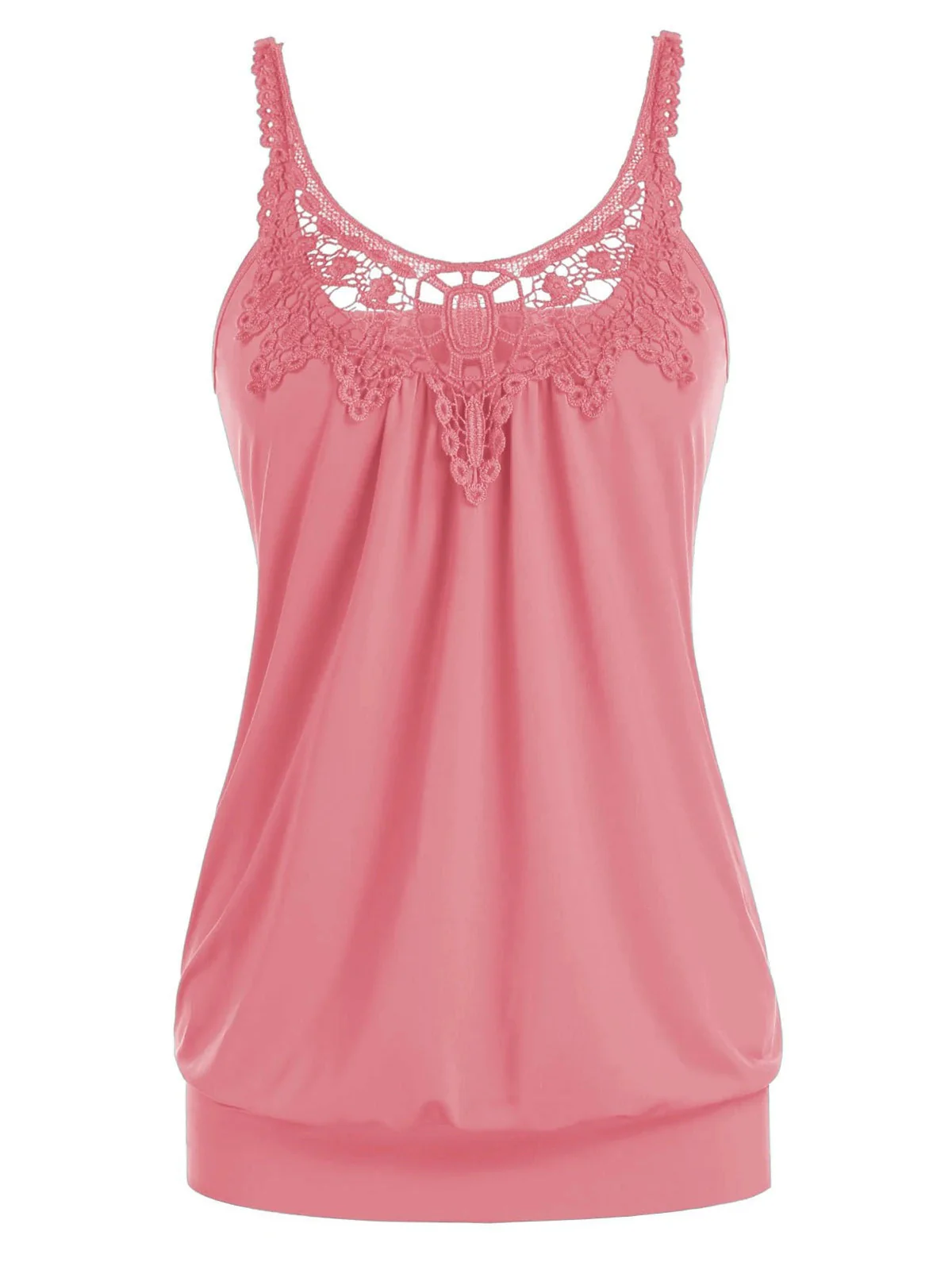 Damen Elegantes Spitzentop mit raffinierten Trägern und lockerer Passform Heidi-Mode - Image 8