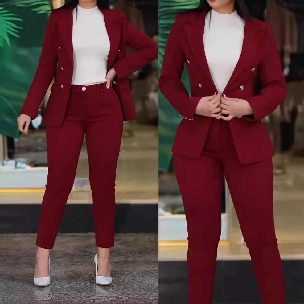 Damen Modernes Blazer Damen Ensemble