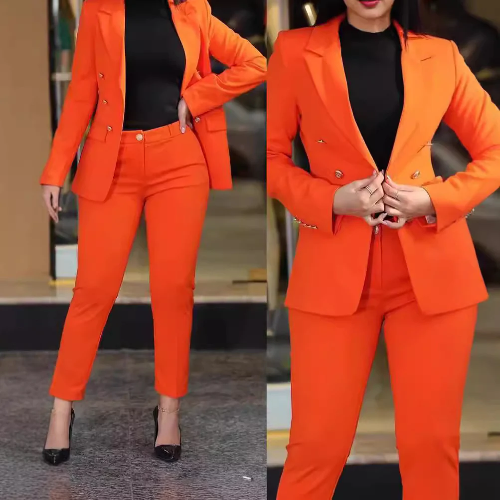 Damen Modernes Blazer Damen Ensemble - Image 3