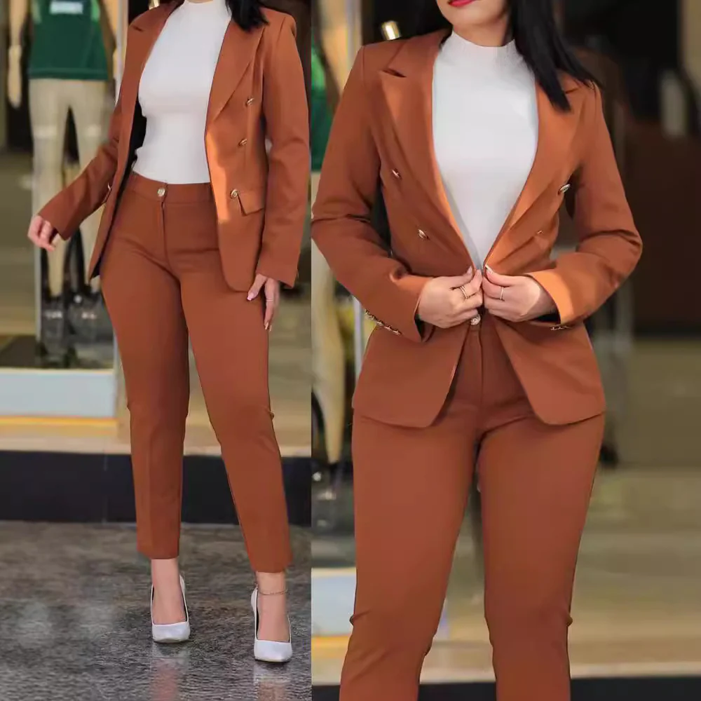 Damen Modernes Blazer Damen Ensemble - Image 4