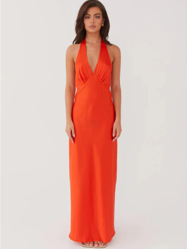 Damen Elegantes Wickelkleid mit V-Ausschnitt und schmalem, fließendem Schnitt Heidi-Mode - Image 11