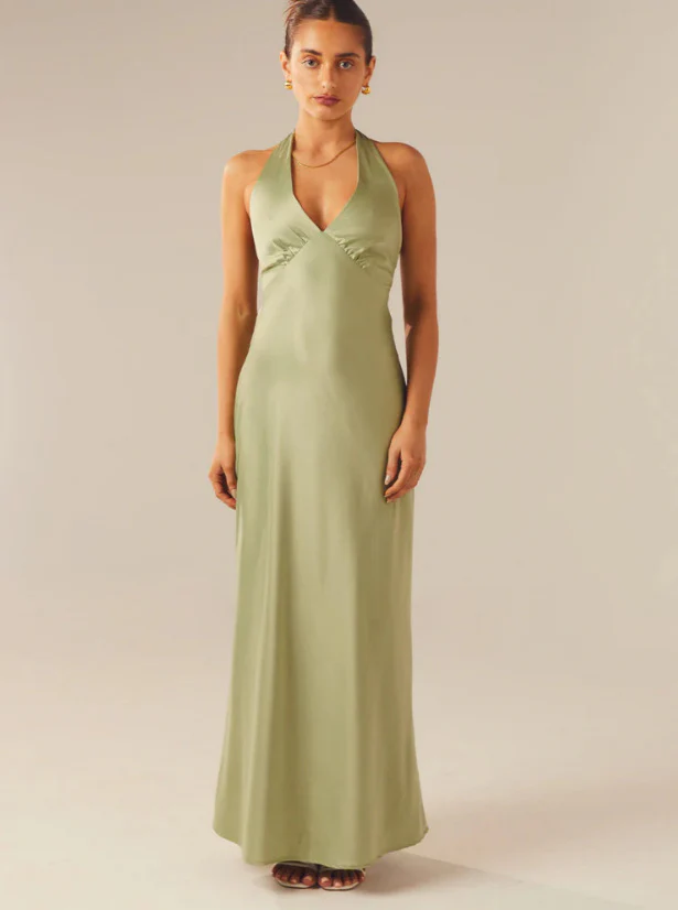 Damen Elegantes Wickelkleid mit V-Ausschnitt und schmalem, fließendem Schnitt Heidi-Mode - Image 13