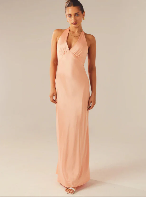Damen Elegantes Wickelkleid mit V-Ausschnitt und schmalem, fließendem Schnitt Heidi-Mode - Image 4