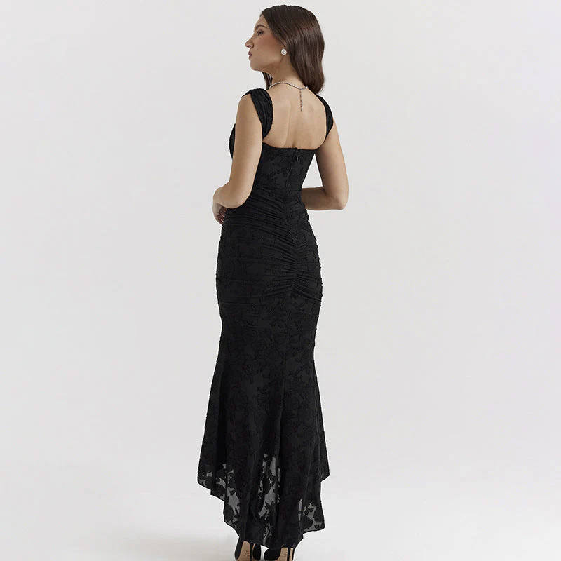 Damen Etuikleid mit Einzigartigem Drapierungseffekt Von Heidi-Mode - Image 4
