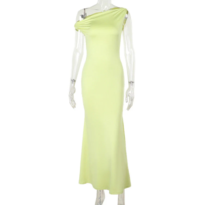 Damen Etuikleid mit Schulterfreiem Design und Figurbetontem Schnitt Heidi-Mode - Image 7