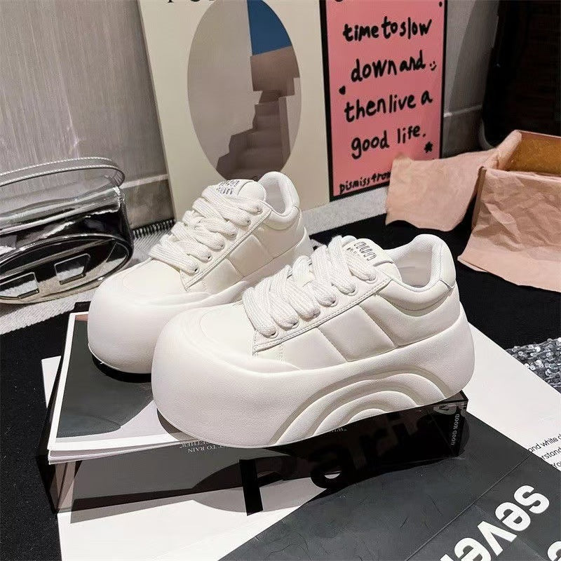 Damen Fashion Sneakers mit extrahohem Plateau und komfortabler Dämpfung Heidi Mode - Image 6