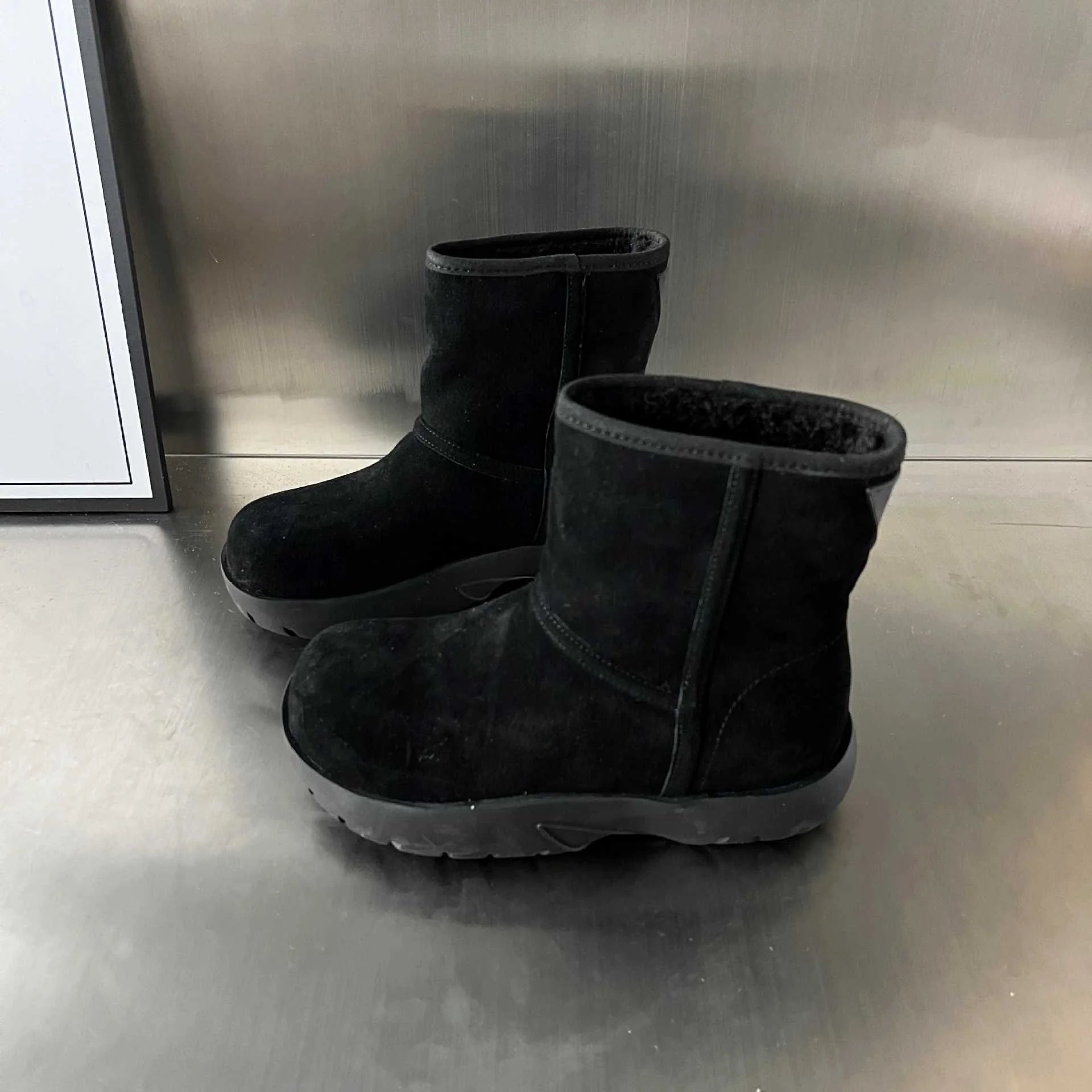 Damen Fellgefütterte Winterstiefel mit robustem Profil Heidi Mode - Image 3