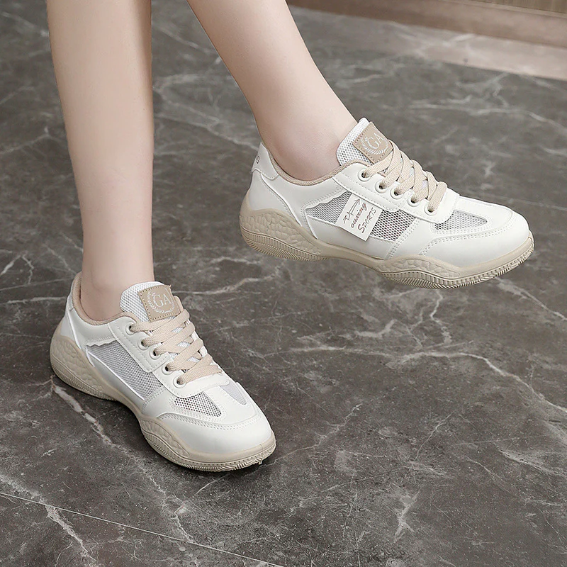 Damen Fitness Sneakers mit atmungsaktivem Mesh und flexibler Laufsohle Heidi Mode - Image 3
