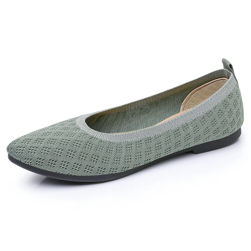 Damen Flats mit atmungsaktivem Netzdesign und flexiblem Fußbett Heidi Mode - Image 5