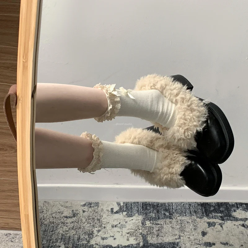 Damen Flauschige Hausschuhe mit kuscheligem Innenfutter Heidi Mode - Image 3