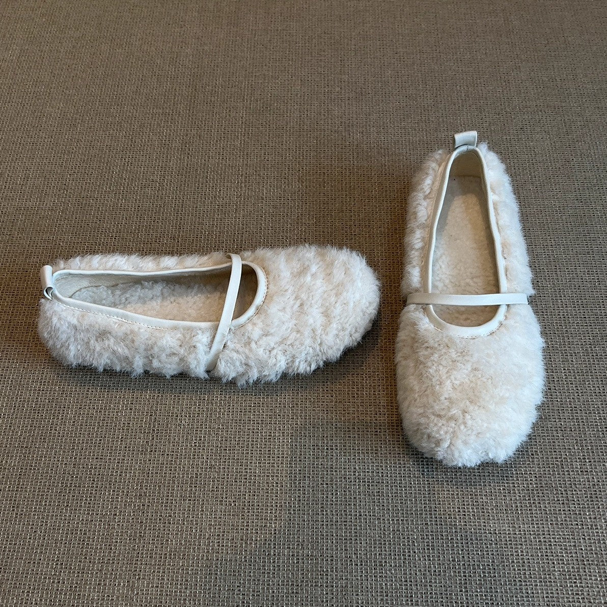Damen Fleece Ballerinas Heidi Mode - Image 3
