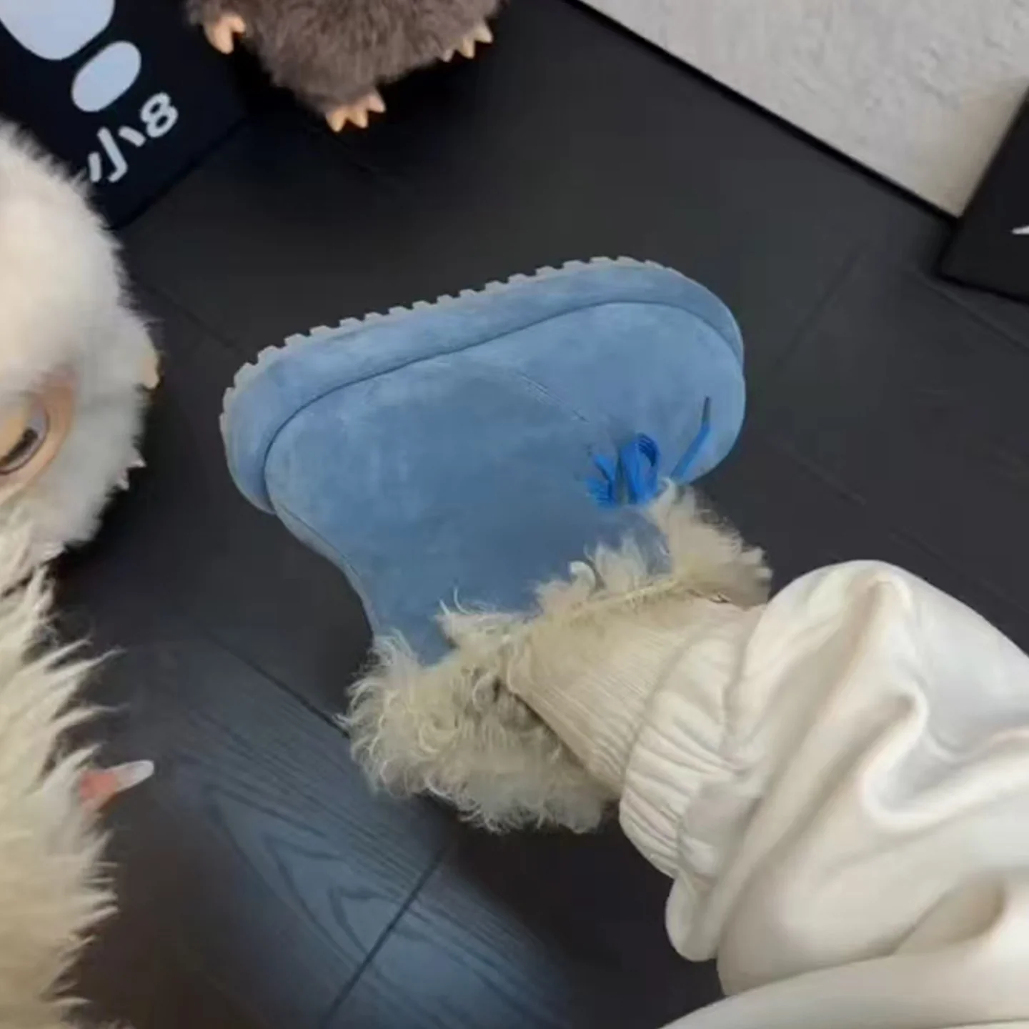 Damen Fleecegefütterte Winterboots mit rutschfester Sohle und modernem Design Heidi Mode