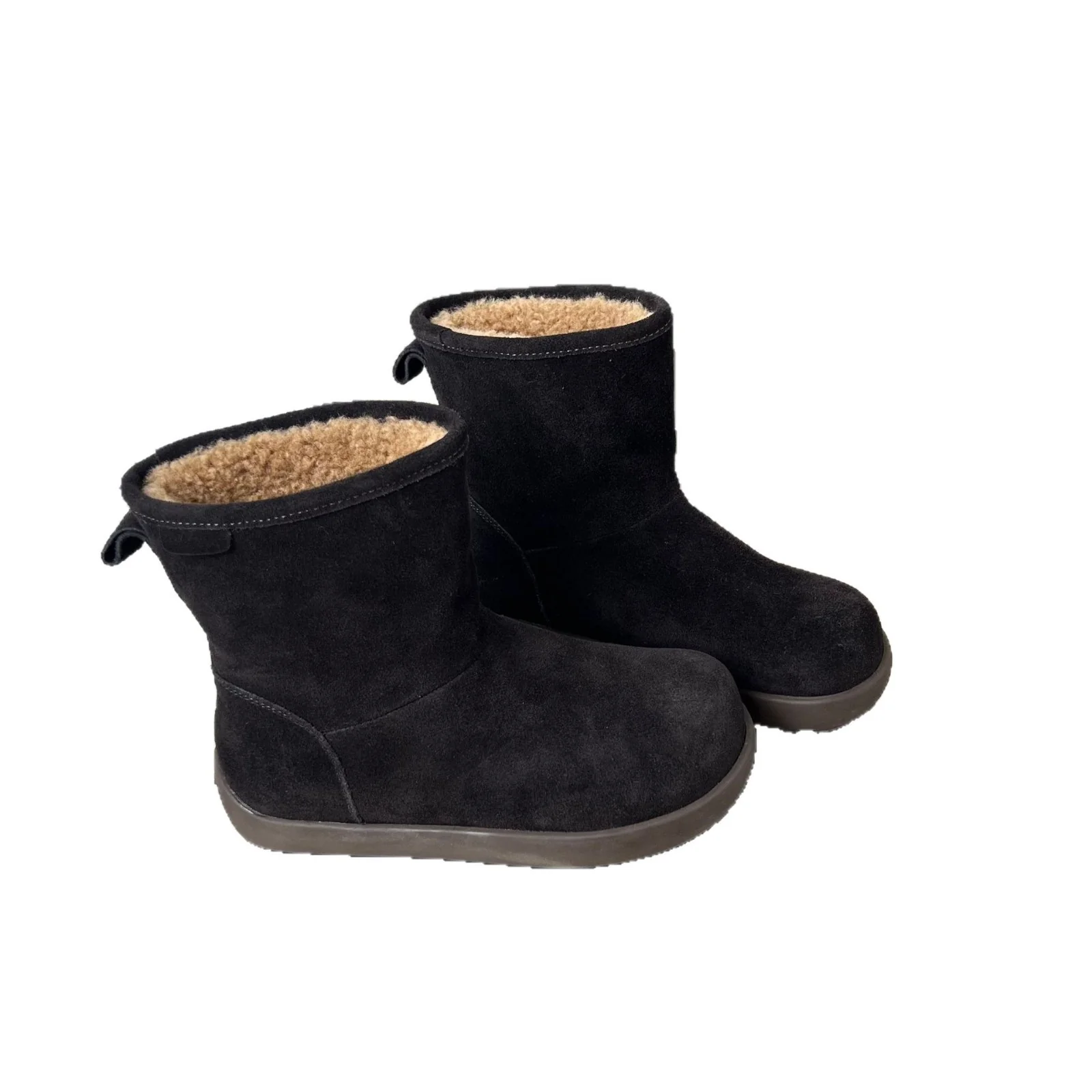 Damen Fleecegefütterte Winterstiefel aus weichem Wildleder Heidi Mode - Image 5