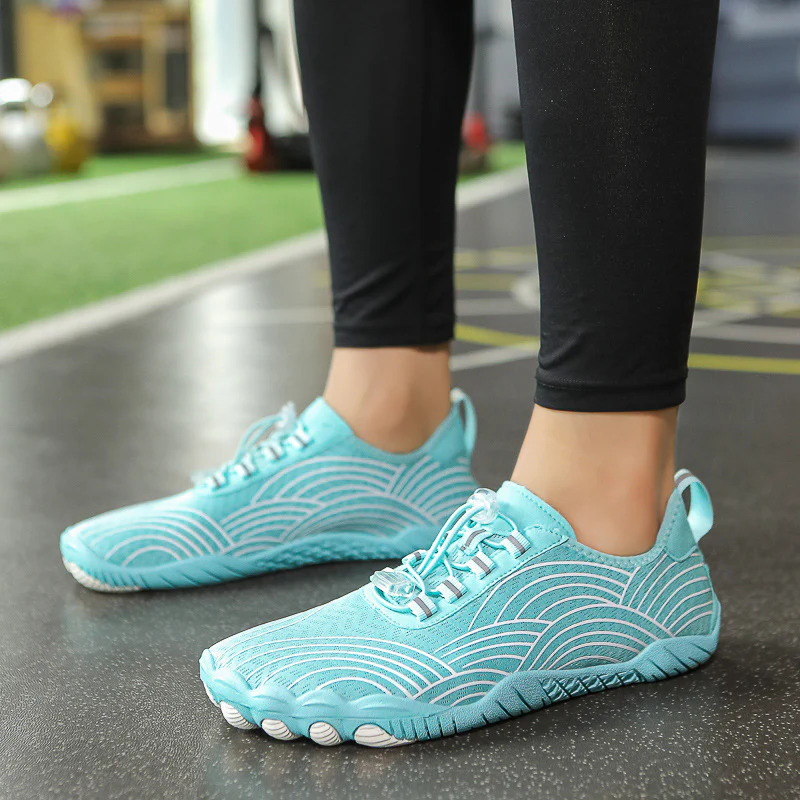 Damen Flexible Aqua-Sport-Schuhe mit atmungsaktivem Obermaterial und rutschfester Sohle Heidi Mode - Image 2