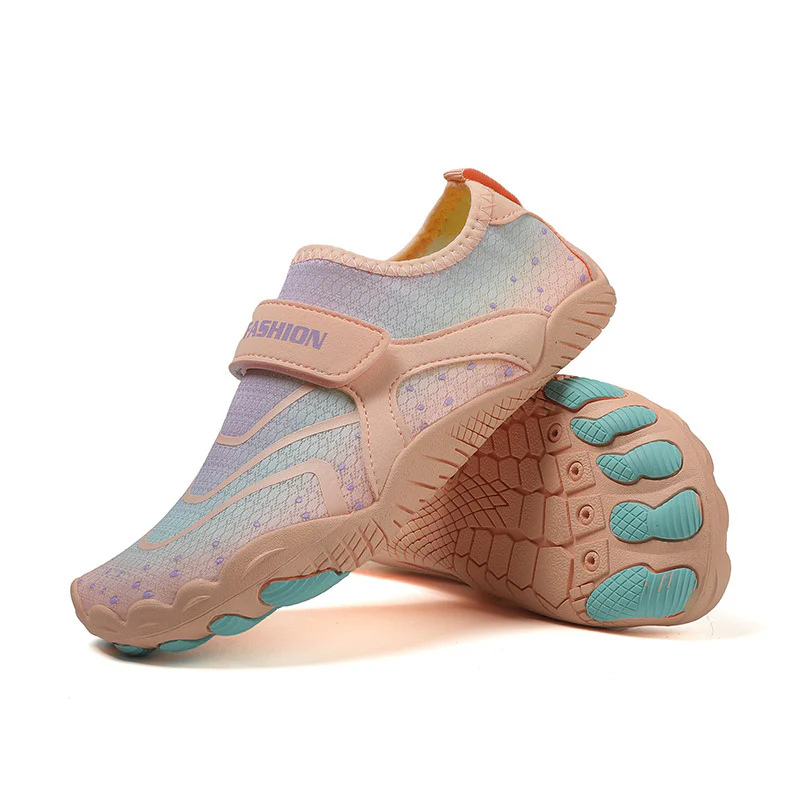 Damen Flexible Aquaschuhe mit verstellbarem Klettverschluss und rutschfester Sohle Heidi Mode - Image 5