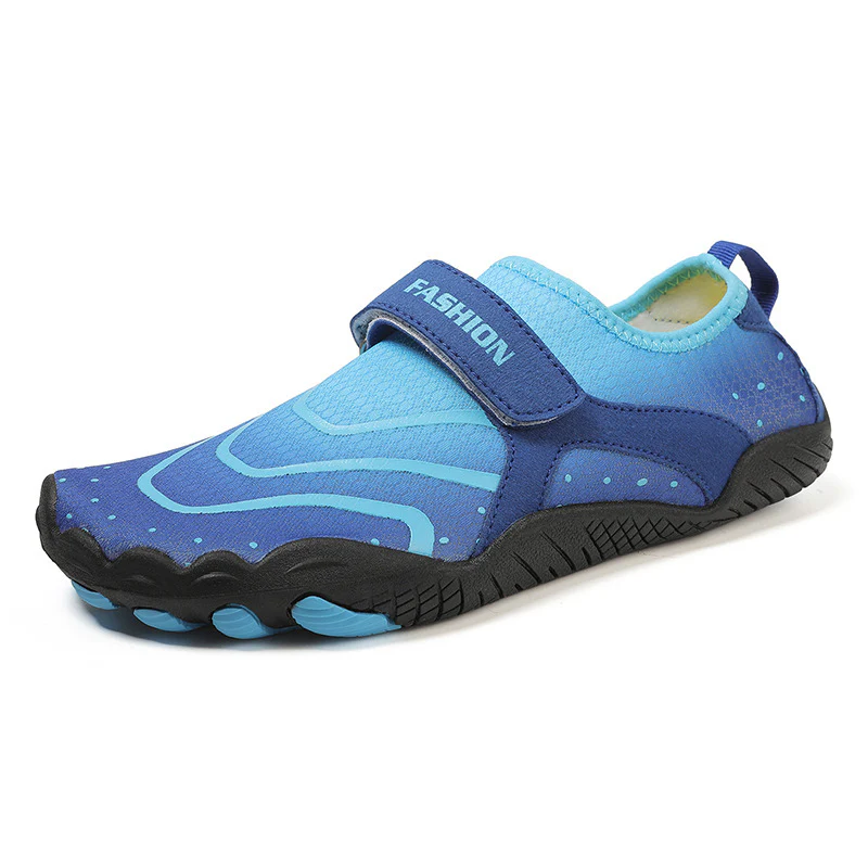 Damen Flexible Aquaschuhe mit verstellbarem Klettverschluss und rutschfester Sohle Heidi Mode - Image 8