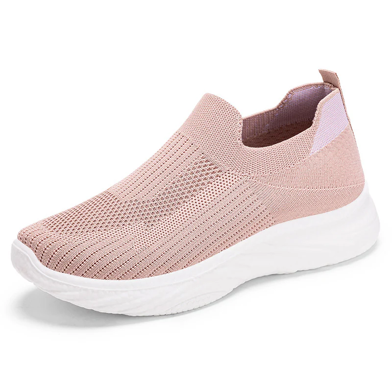 Damen Flexible Slip-On Fitness-Sneakers mit atmungsaktivem Obermaterial Heidi Mode - Image 5