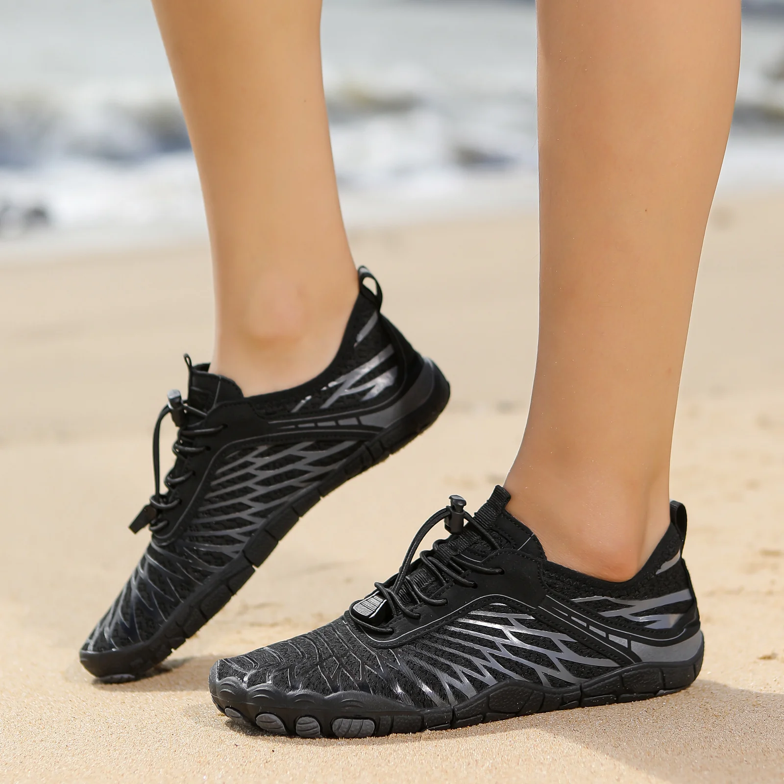 Damen flexible Sport-Sneaker mit innovative Schnürtechnologie und atmungsaktiven Eigenschaften Heidi Mode - Image 3