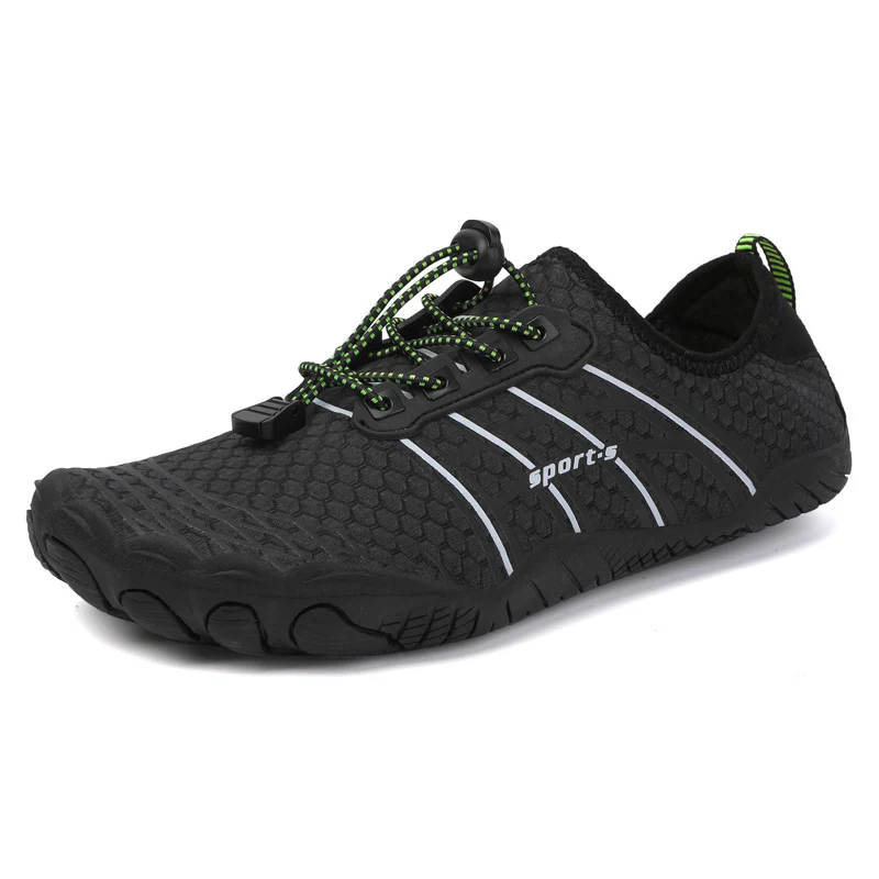 Damen flexible Wassersportschuhe mit rutschfester Sohle und elastischem Schnürsystem Heidi Mode - Image 5