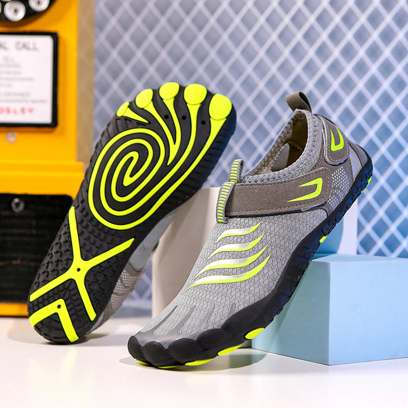 Damen Flexibler Aquaschutzschuh mit rutschfester Sohle und atmungsaktiver Mesh-Oberfläche Heidi Mode - Image 10
