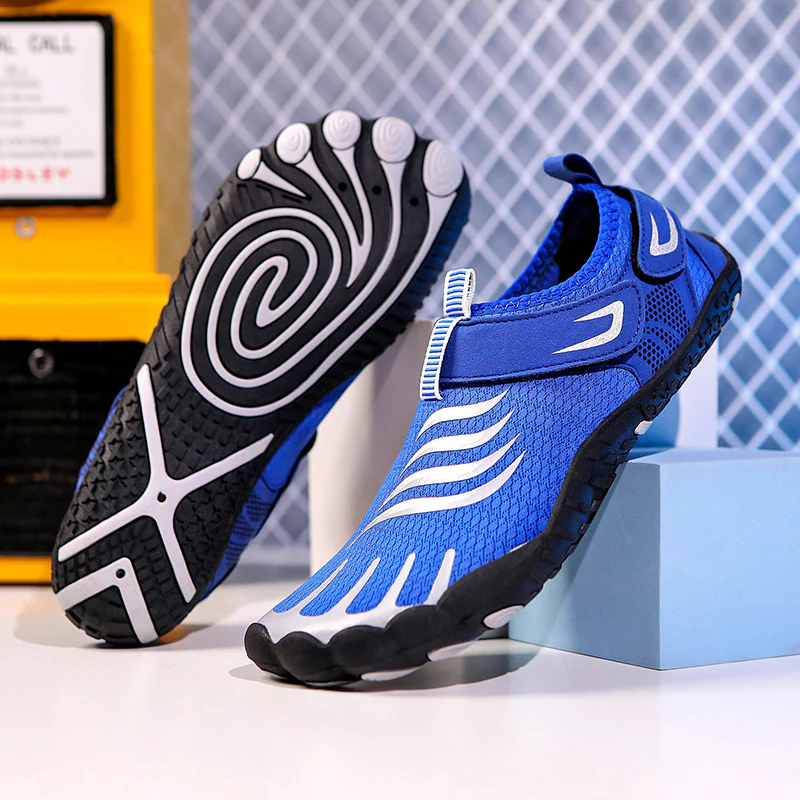 Damen Flexibler Aquaschutzschuh mit rutschfester Sohle und atmungsaktiver Mesh-Oberfläche Heidi Mode - Image 8