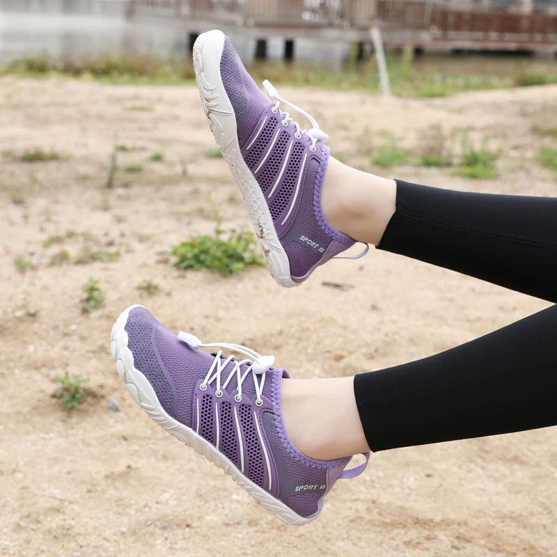 Damen Flexibler Wassersportschuh mit atmungsaktivem Obermaterial und rutschfester Sohle Heidi Mode - Image 3