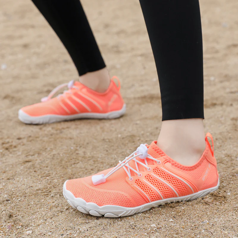 Damen Flexibler Wassersportschuh mit atmungsaktivem Obermaterial und rutschfester Sohle Heidi Mode - Image 4