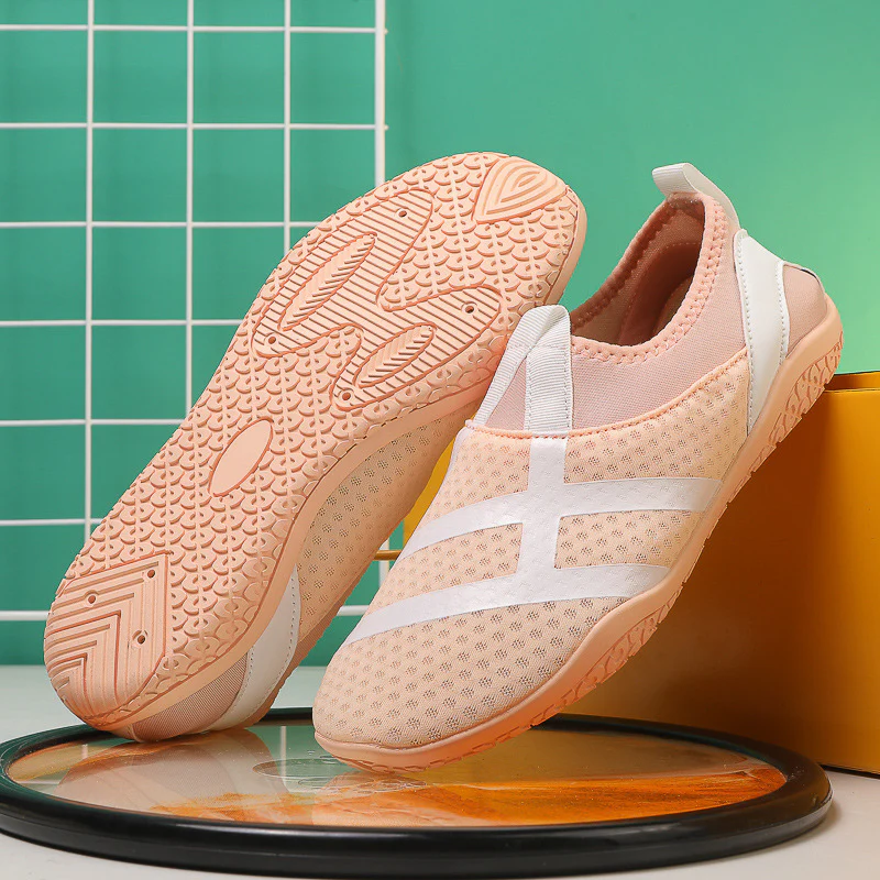 Damen Flexibles Aquasport-Schuhe mit atmungsaktiver Mesh-Oberfläche und rutschfester Sohle Heidi Mode - Image 8