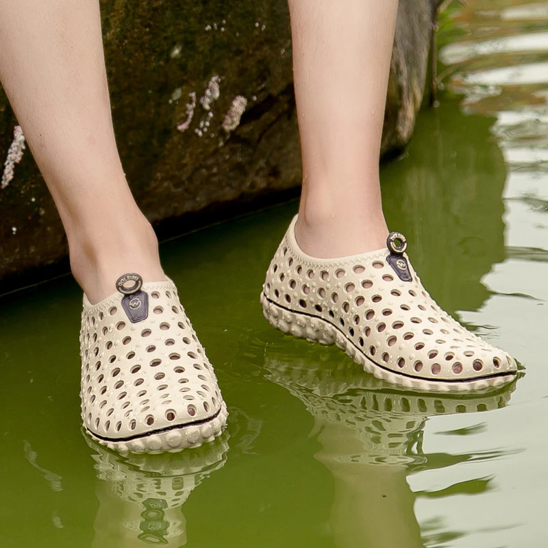 Damen Freizeit-Badeschuhe mit atmungsaktiver Oberflächenstruktur Heidi Mode - Image 2