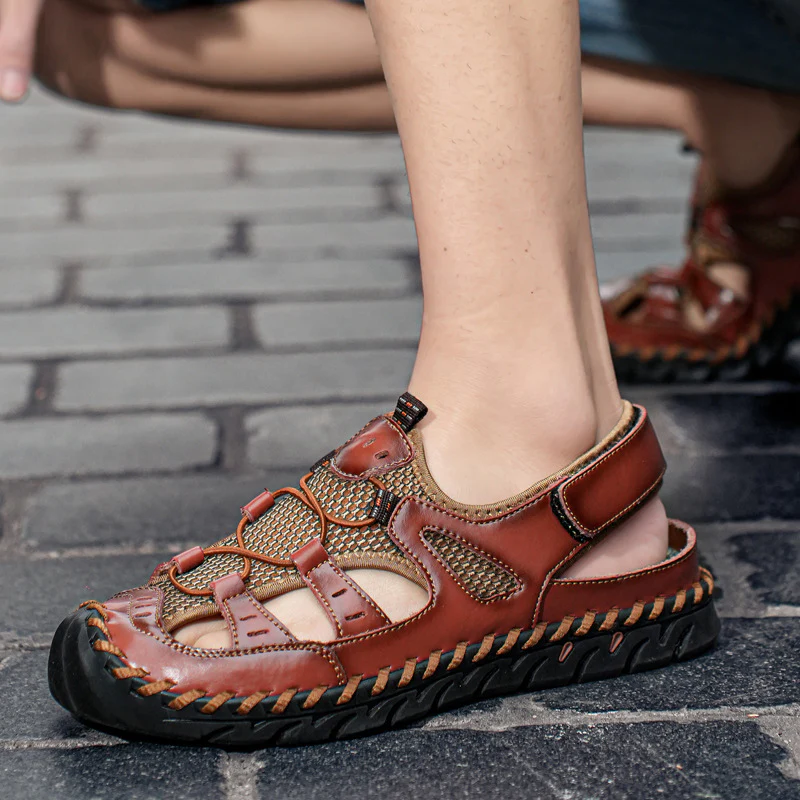 Damen Freizeit-Sandalen mit atmungsaktivem Obermaterial und rutschfester Sohle Heidi Mode - Image 2