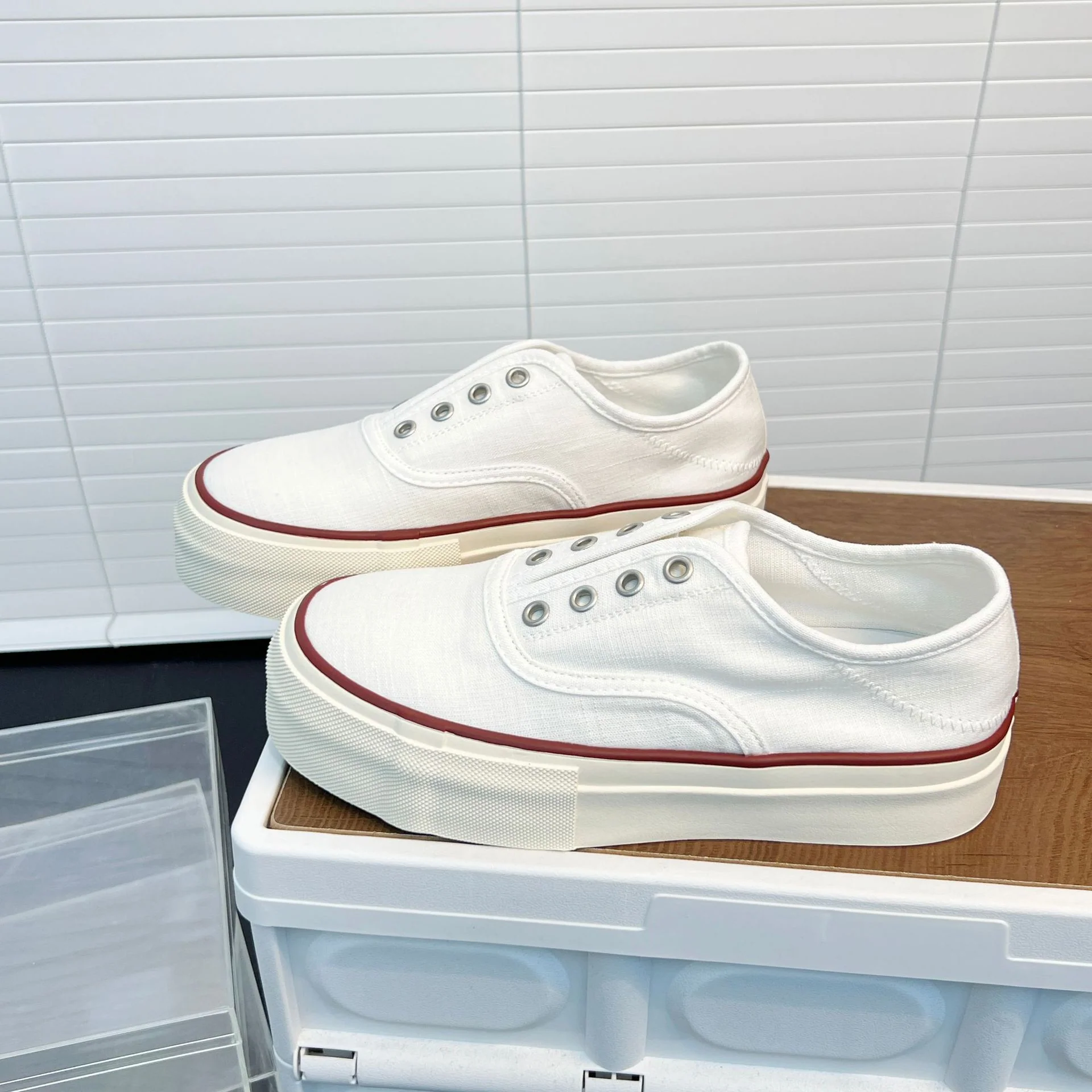 Damen Freizeit Sneaker aus leichtem Textil mit rutschfester Sohle Heidi Mode - Image 3