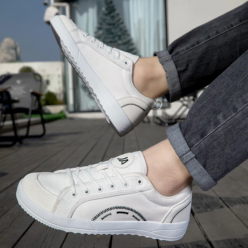 Damen Freizeit-Sneaker aus robustem Canvas mit innovativer Dämpfungstechnologie Heidi Mode - Image 3