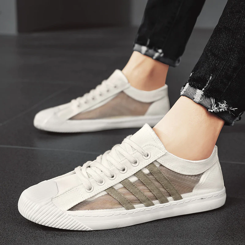 Damen Freizeit-Sneaker mit atmungsaktivem Mesh-Design und flexibler Sohle Heidi Mode - Image 9