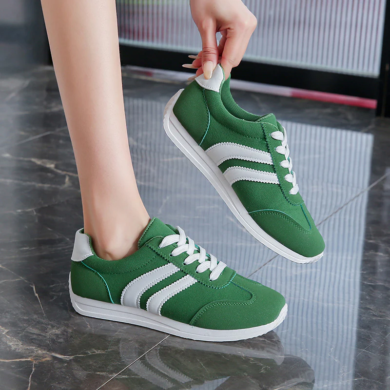 Damen Freizeit-Sneaker mit atmungsaktivem Obermaterial und bequemer Dämpfung Heidi Mode - Image 6