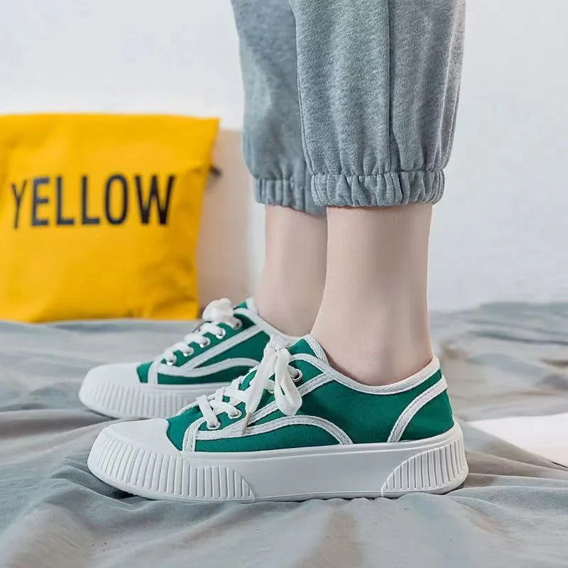 Damen Freizeit-Sneaker mit atmungsaktivem Obermaterial und rutschfester Gummisohle Heidi Mode - Image 3