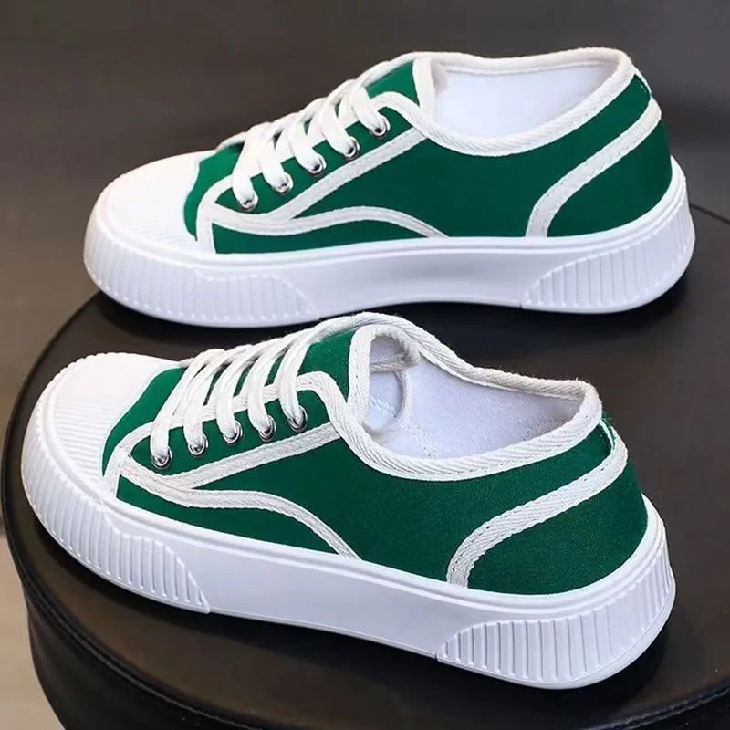 Damen Freizeit-Sneaker mit atmungsaktivem Obermaterial und rutschfester Gummisohle Heidi Mode - Image 4